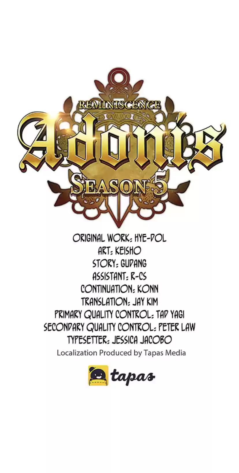 Reminiscence Adonis Chapter 177