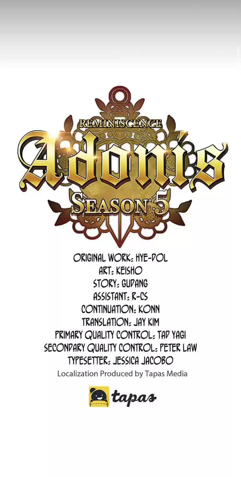 Reminiscence Adonis Chapter 178