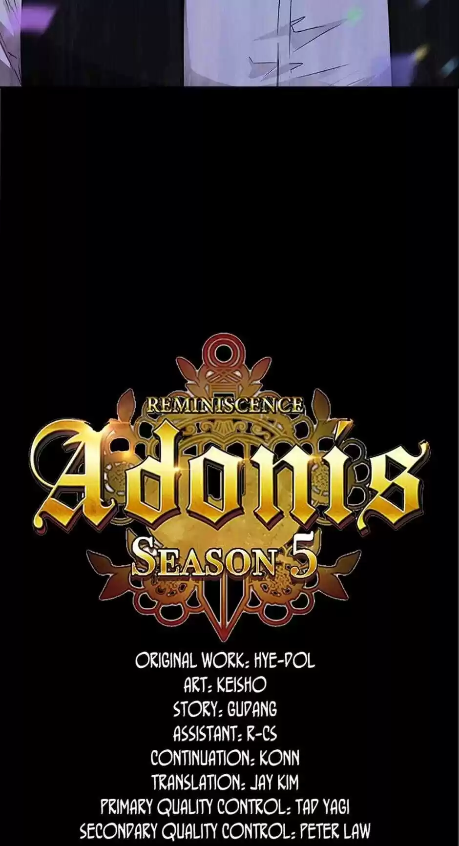 Reminiscence Adonis Chapter 181