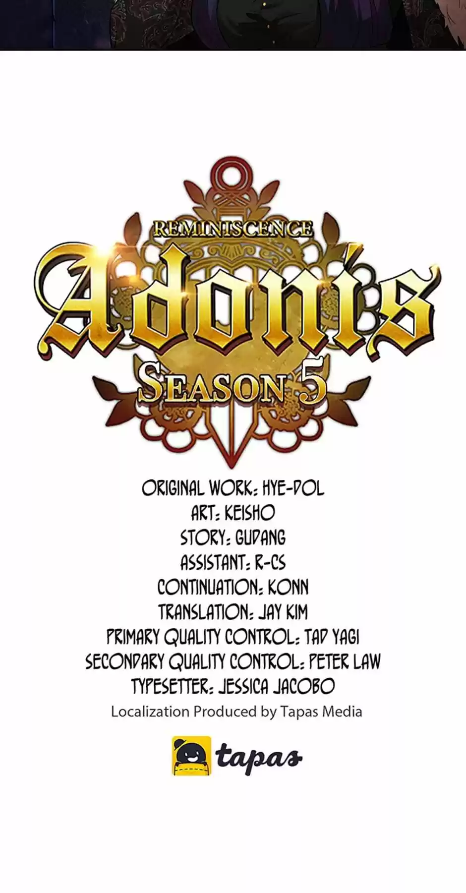 Reminiscence Adonis Chapter 183