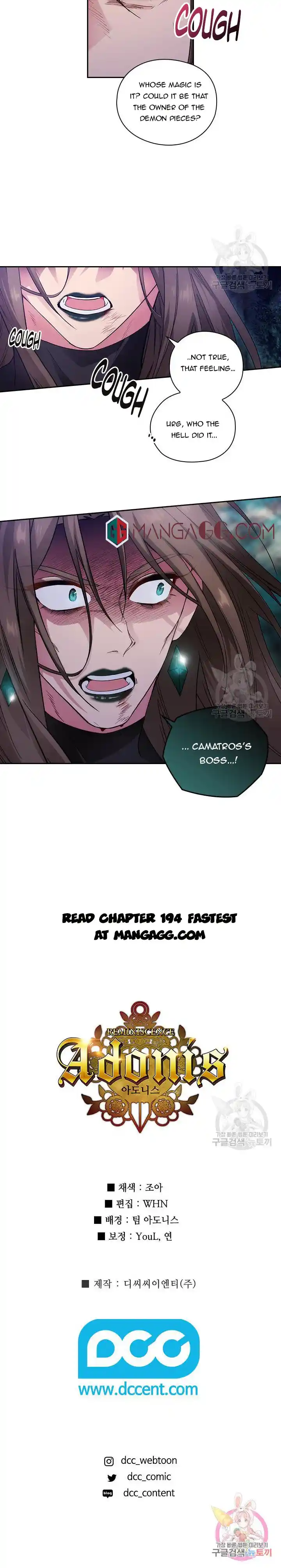 Reminiscence Adonis Chapter 193