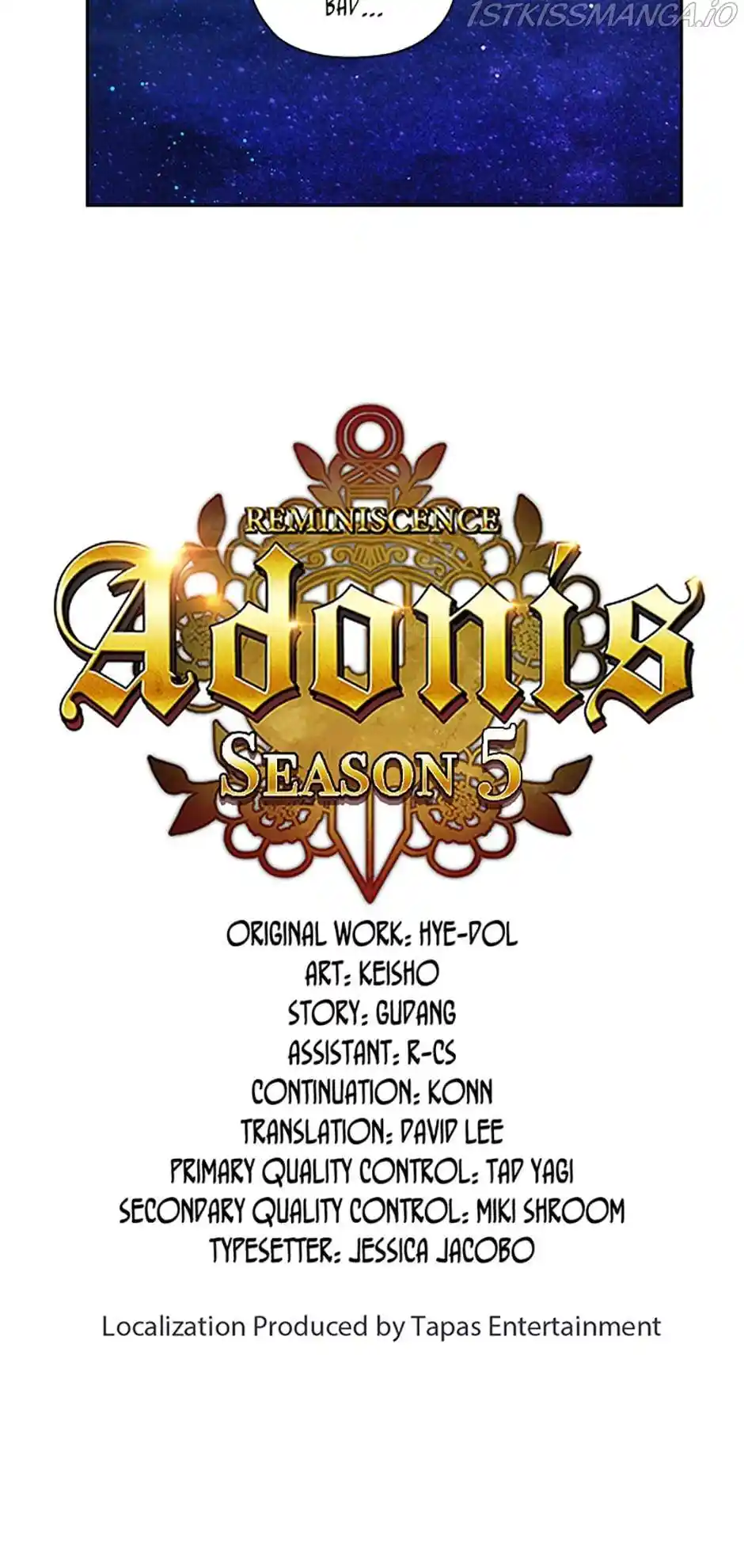 Reminiscence Adonis Chapter 200