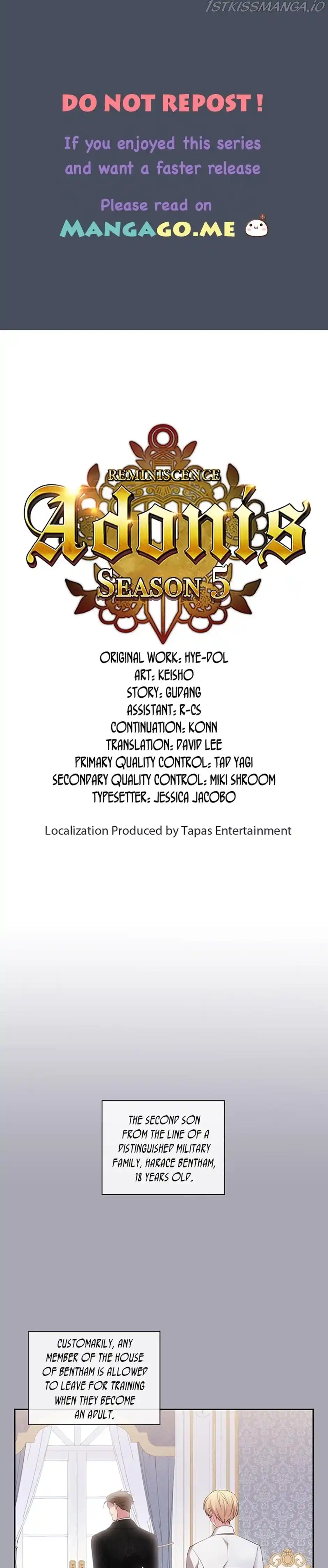 Reminiscence Adonis Chapter 201