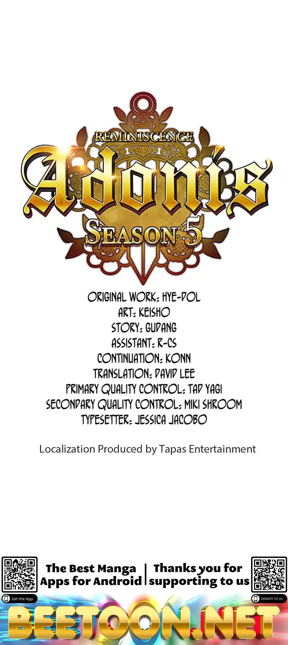 Reminiscence Adonis Chapter 204