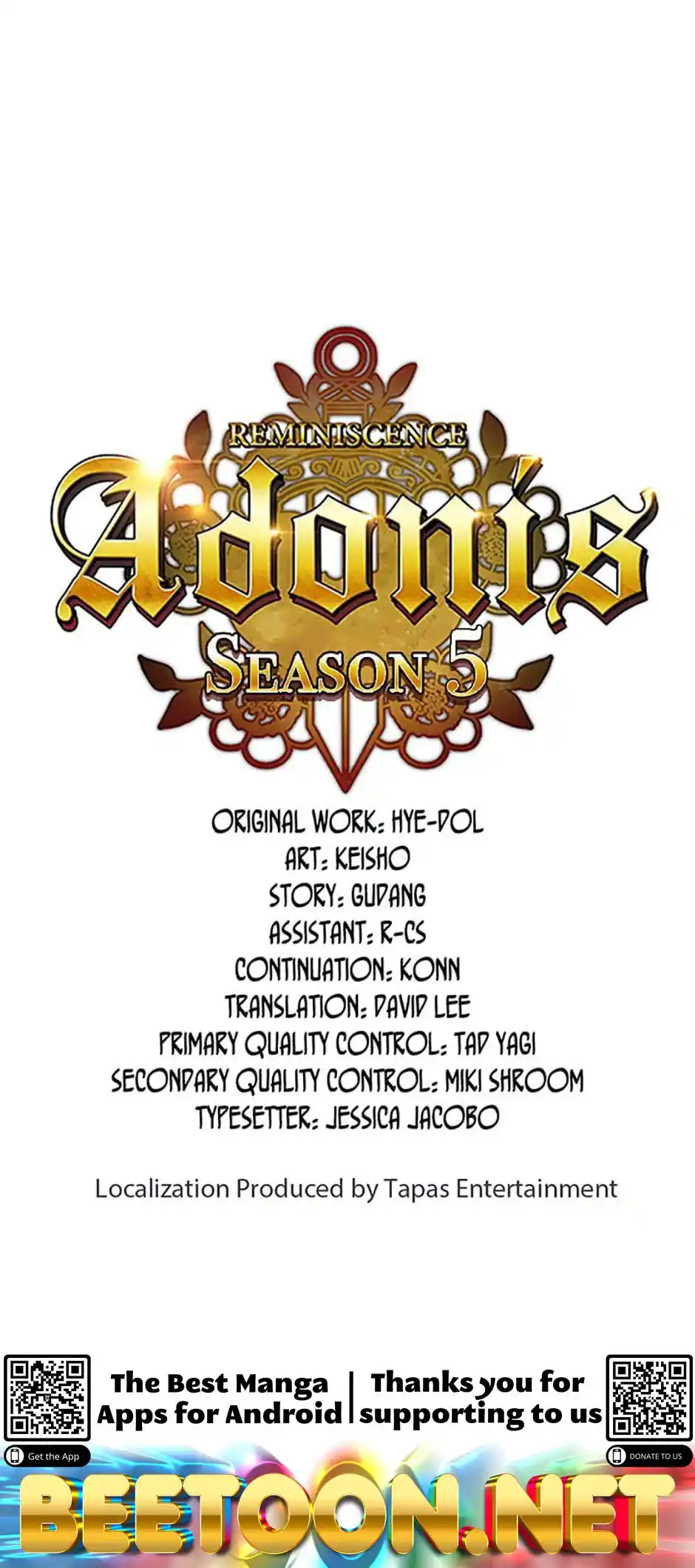 Reminiscence Adonis Chapter 207