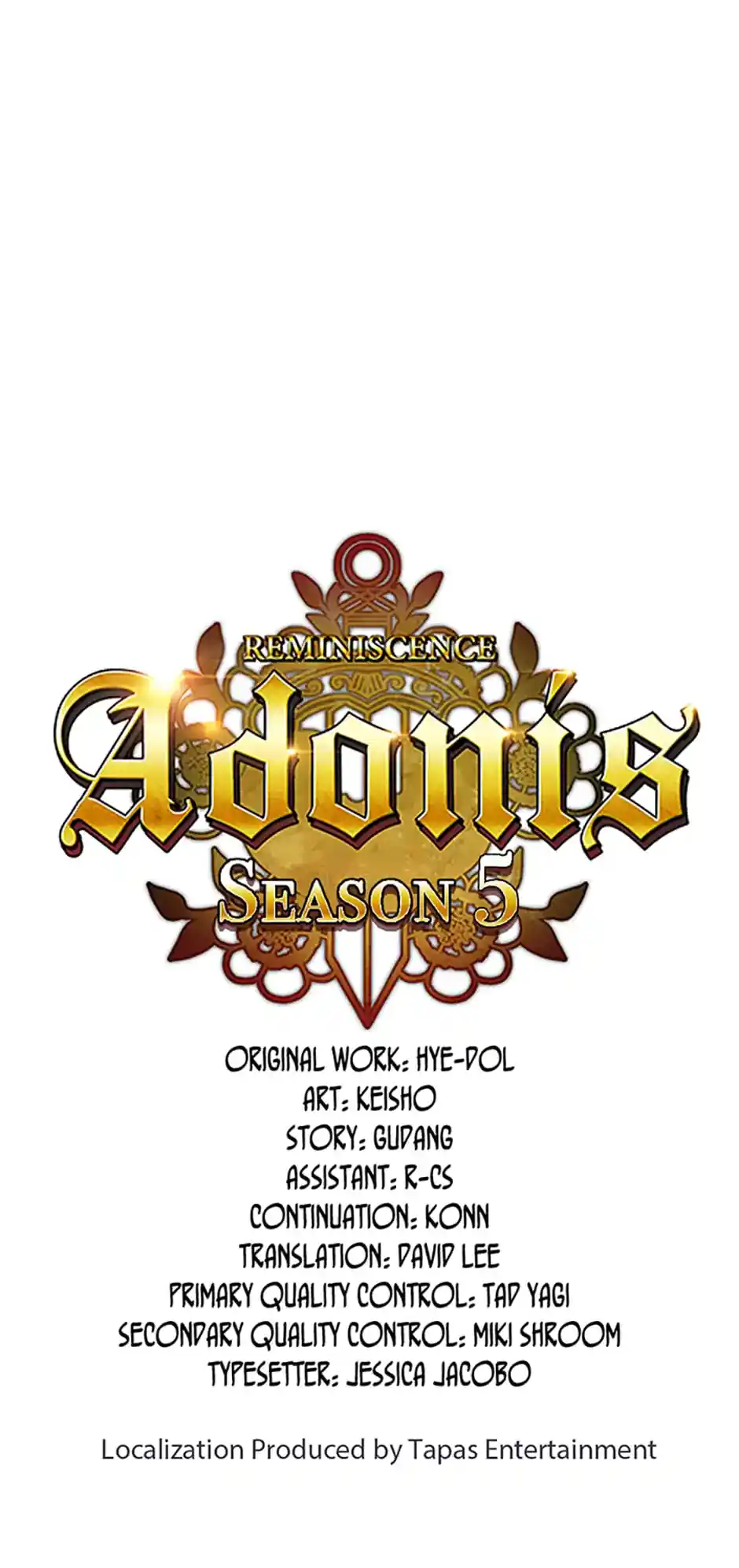 Reminiscence Adonis Chapter 213