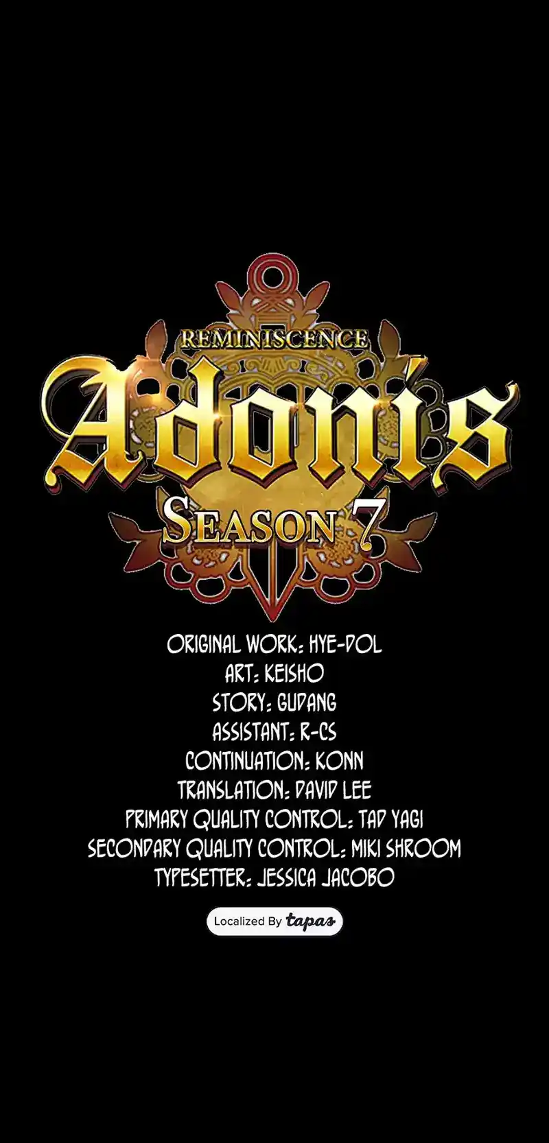 Reminiscence Adonis Chapter 245