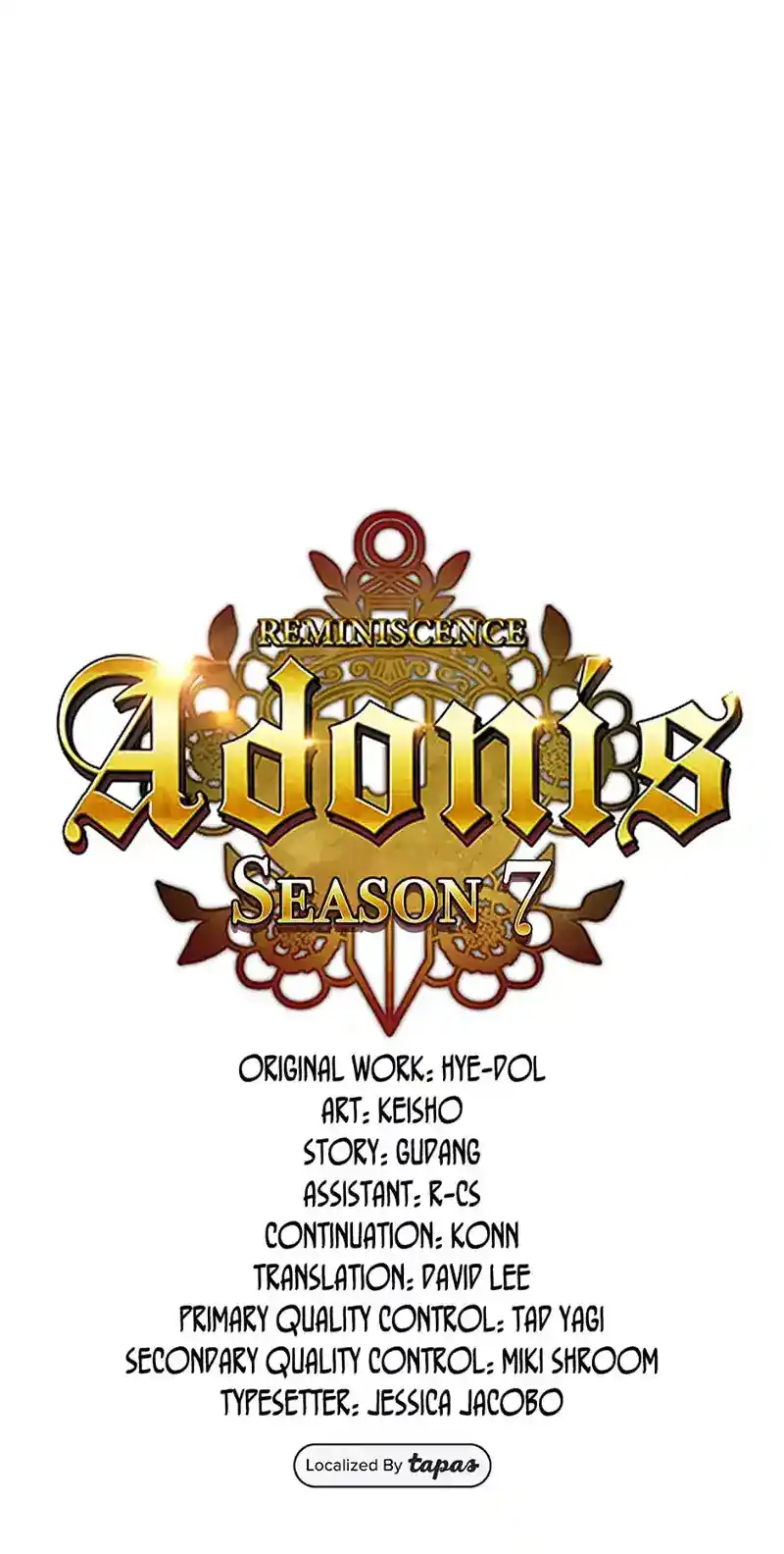 Reminiscence Adonis Chapter 249