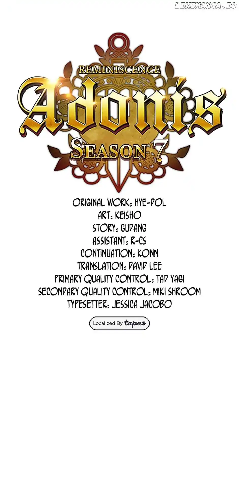Reminiscence Adonis Chapter 264