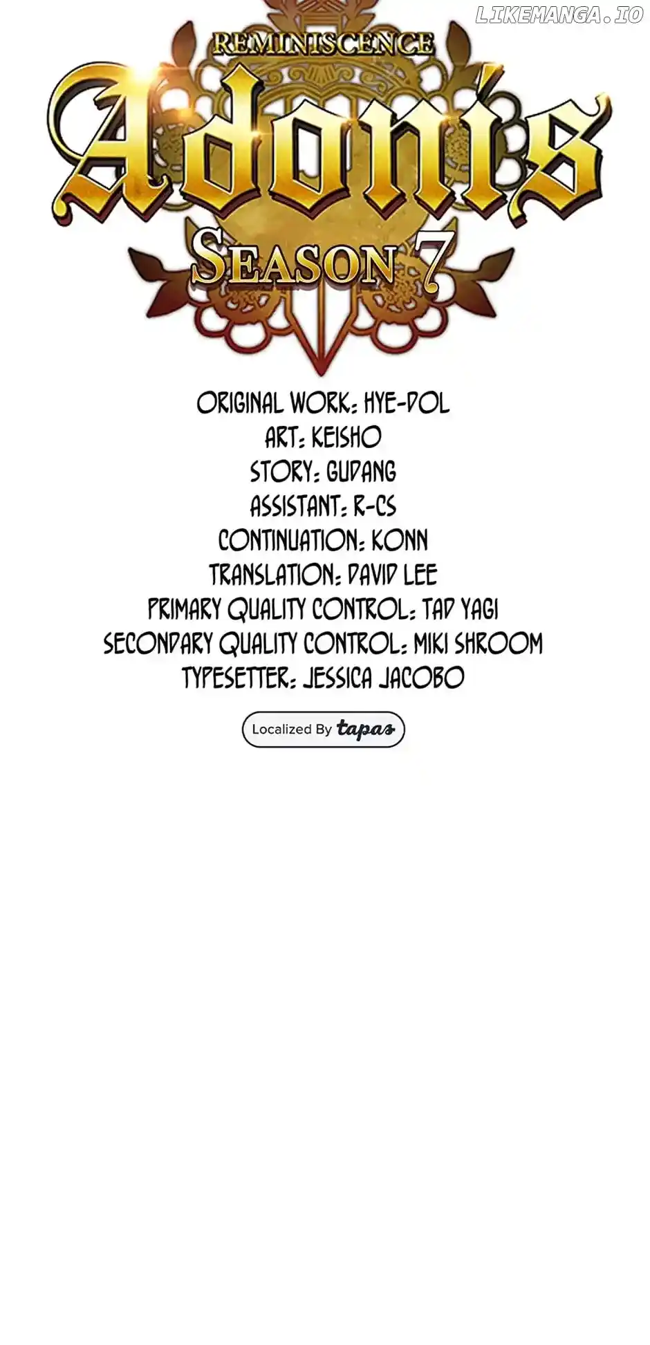 Reminiscence Adonis Chapter 266