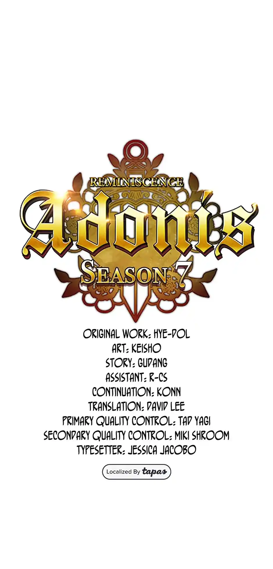 Reminiscence Adonis Chapter 270