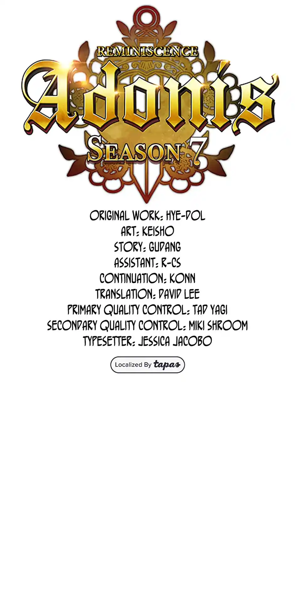 Reminiscence Adonis Chapter 271