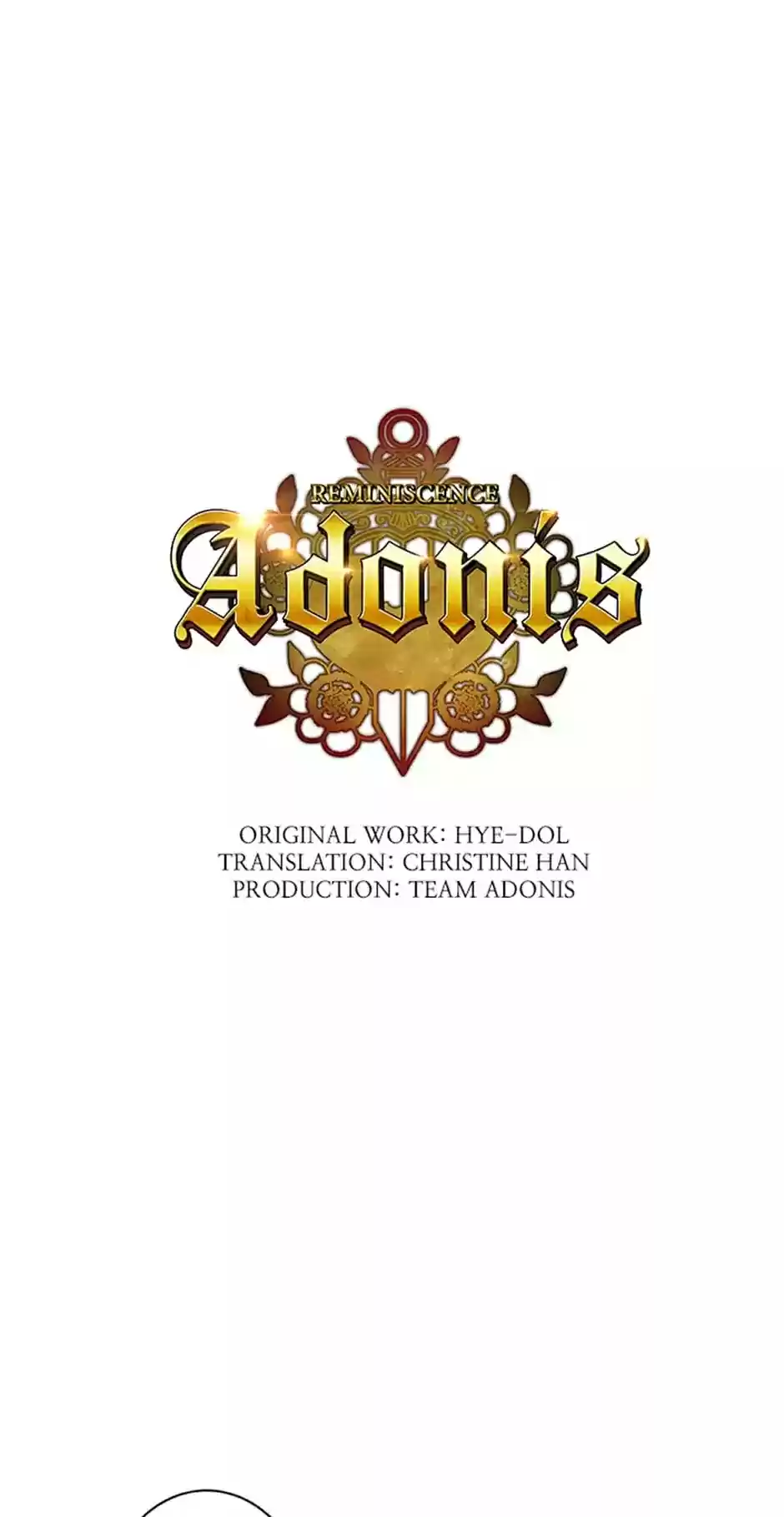 Reminiscence Adonis Vol.1 Ch.3