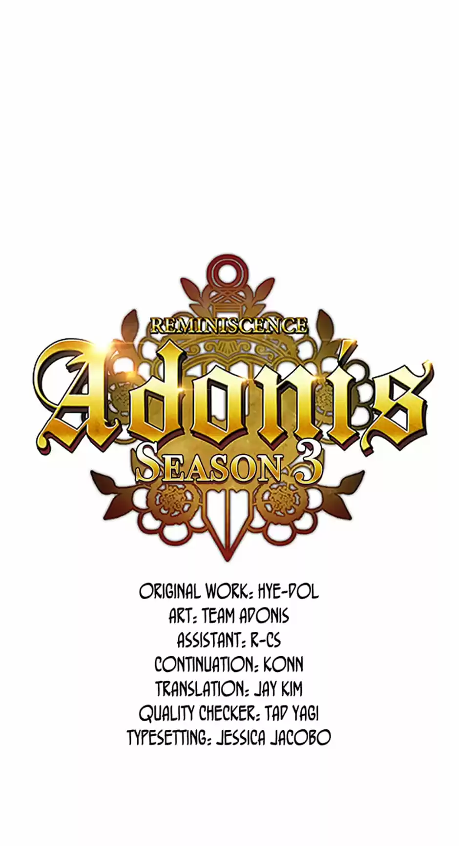 Reminiscence Adonis Vol.3 Ch.100