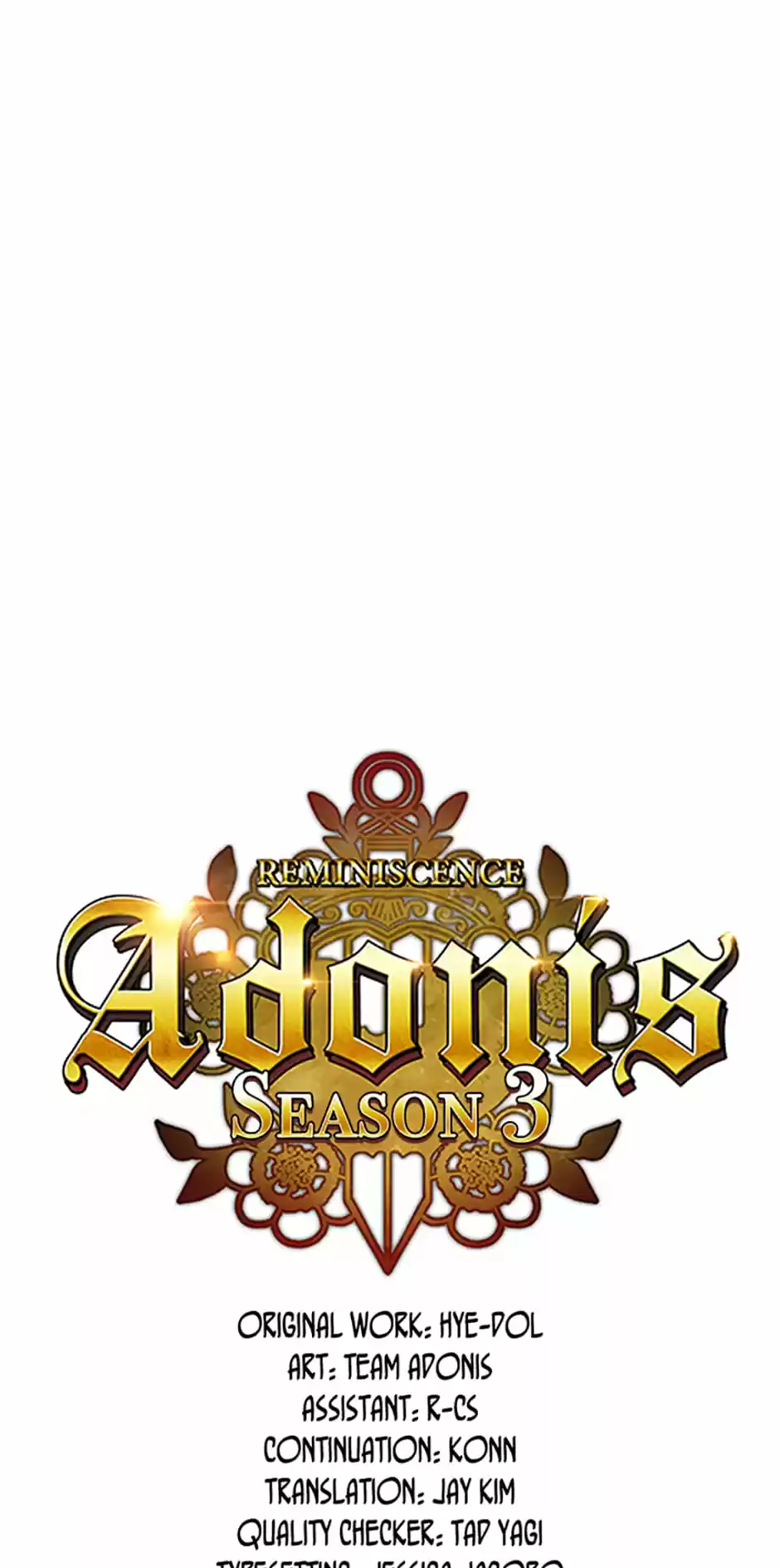 Reminiscence Adonis Vol.3 Ch.101