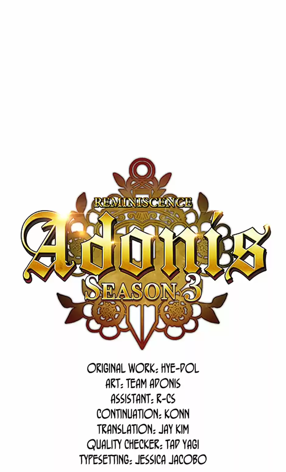 Reminiscence Adonis Vol.3 Ch.103