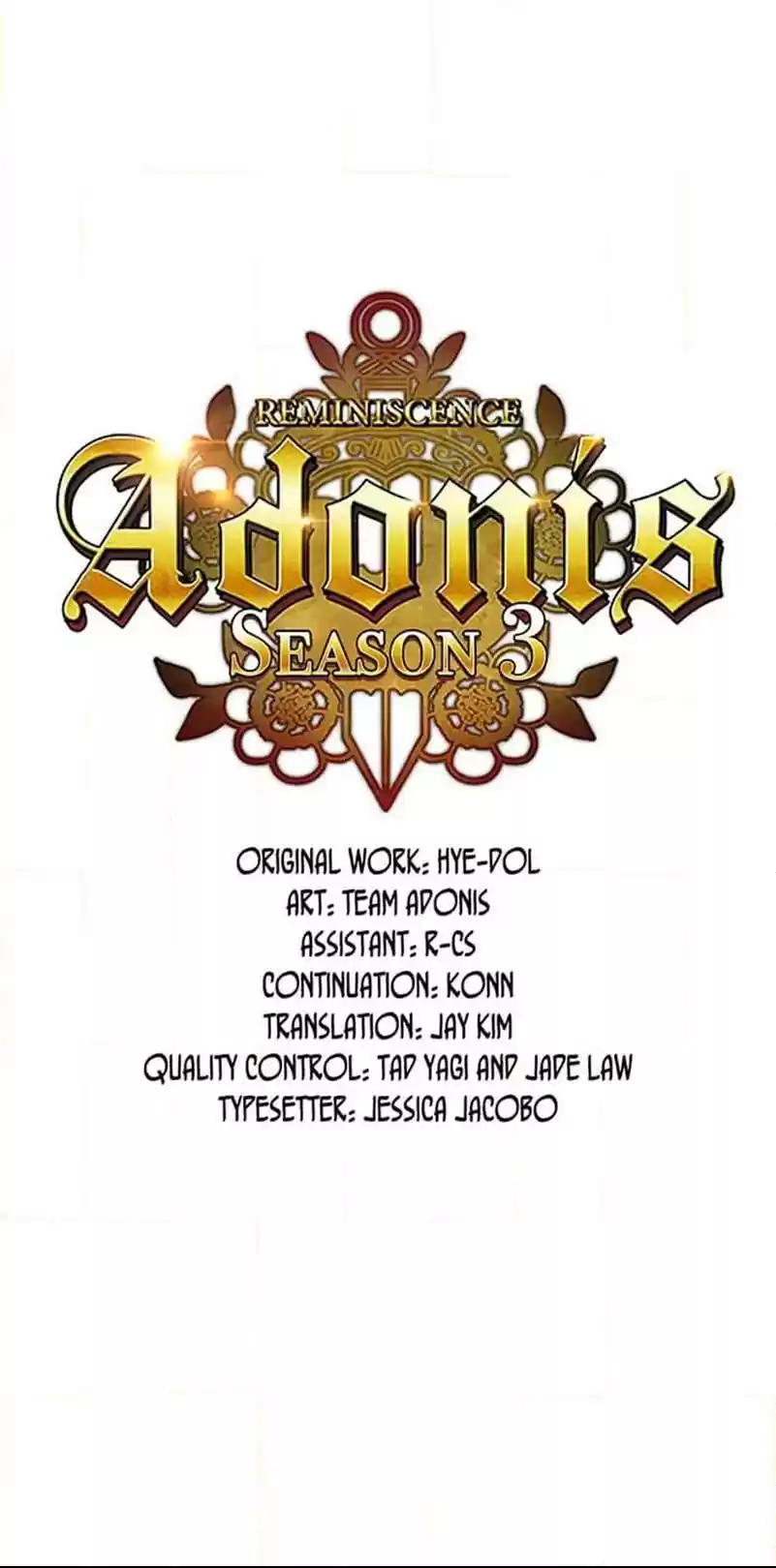 Reminiscence Adonis Vol.3 Ch.56