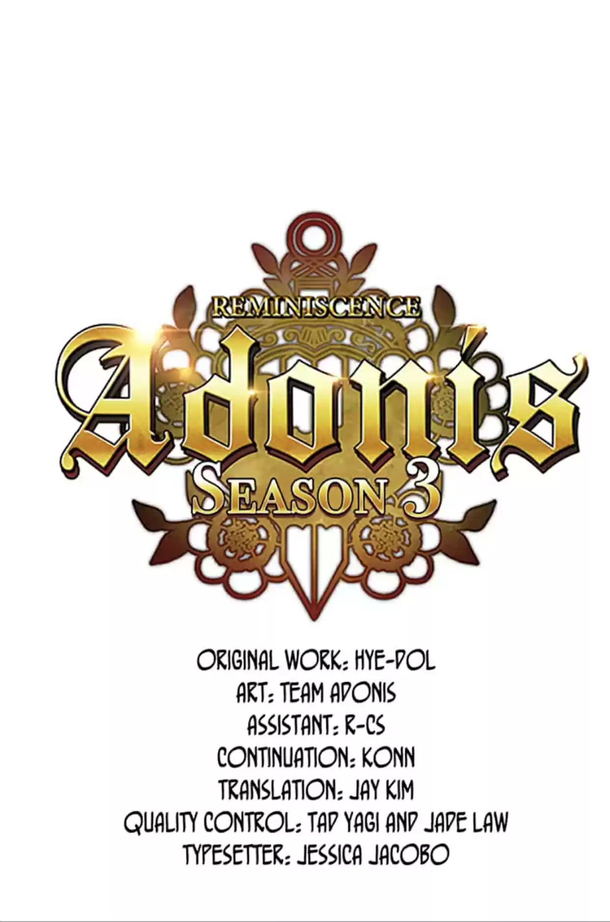 Reminiscence Adonis Vol.3 Ch.60