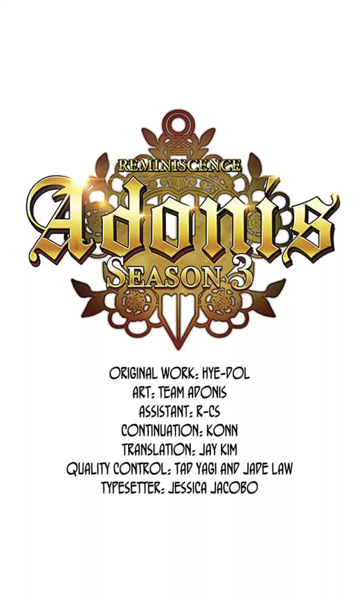 Reminiscence Adonis Vol.3 Ch.62