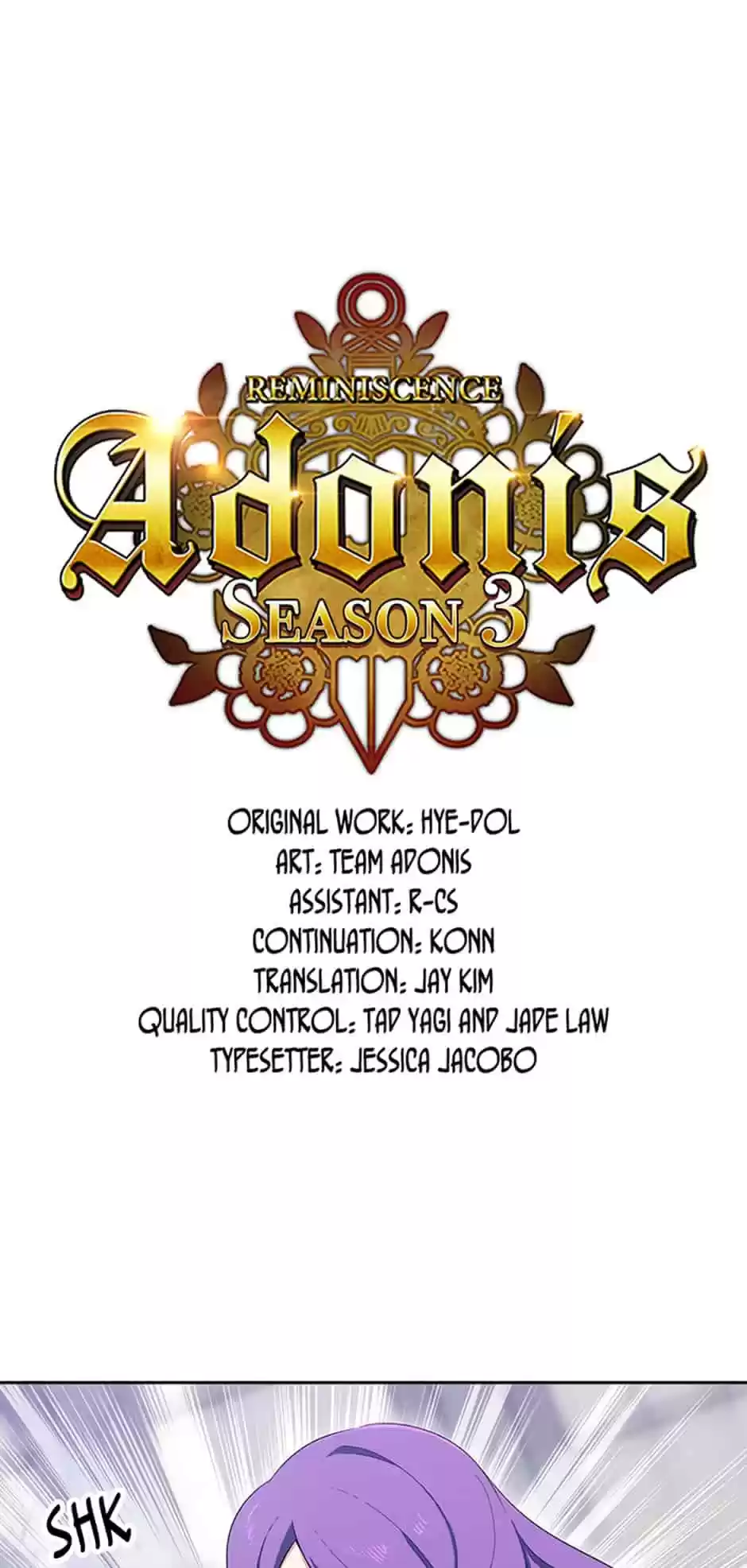 Reminiscence Adonis Vol.3 Ch.63