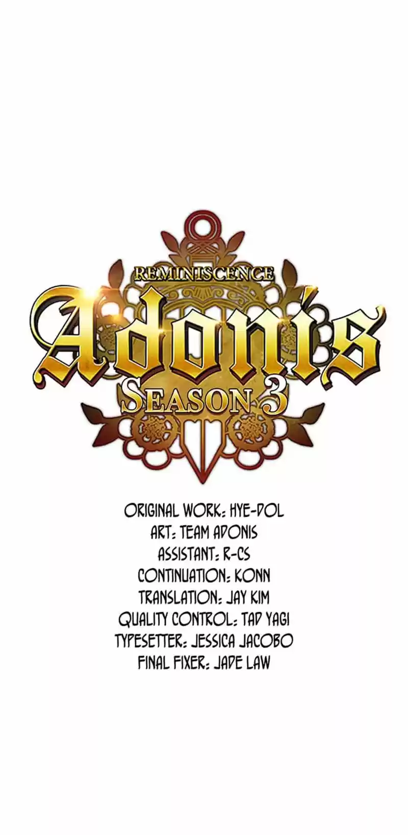 Reminiscence Adonis Vol.3 Ch.73