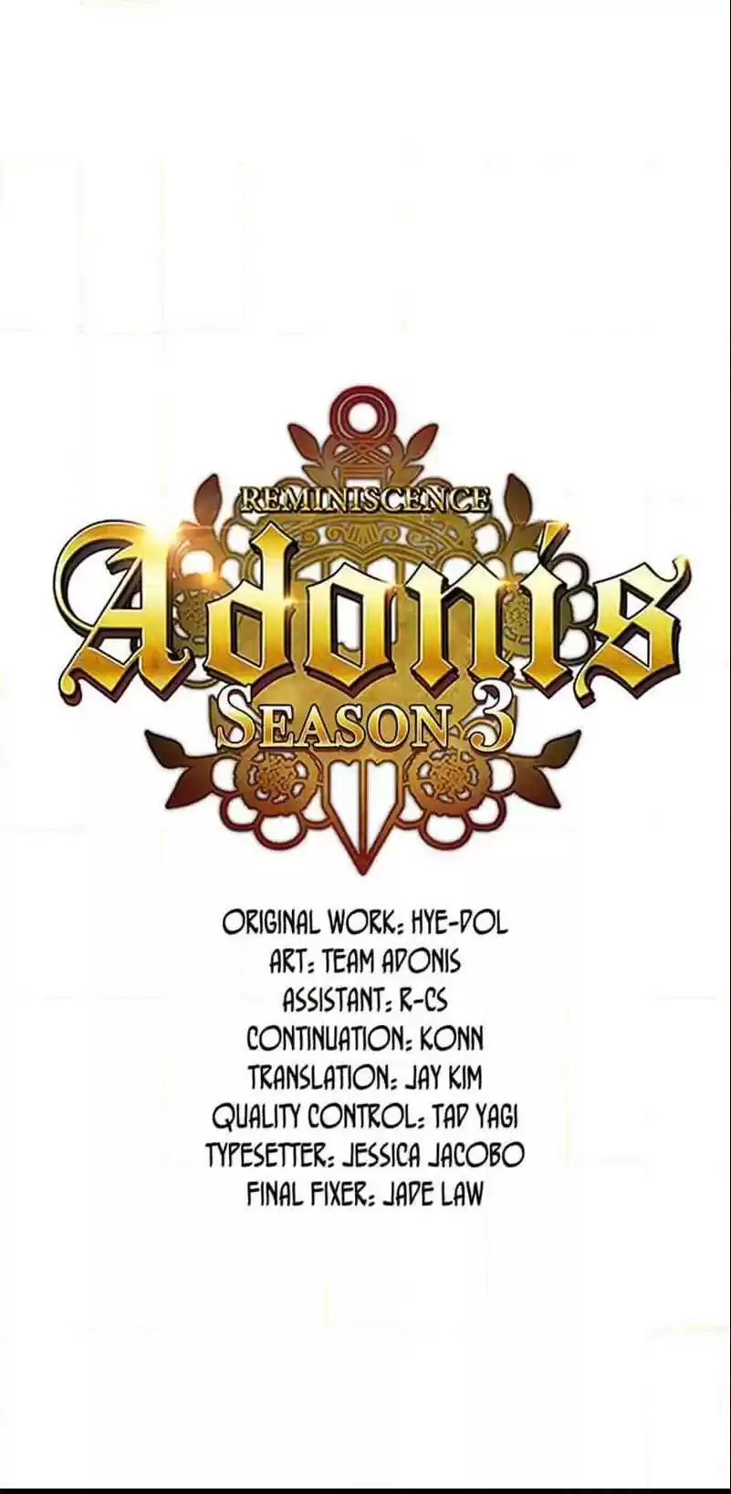 Reminiscence Adonis Vol.3 Ch.76