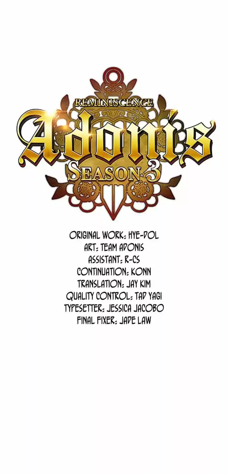 Reminiscence Adonis Vol.3 Ch.77