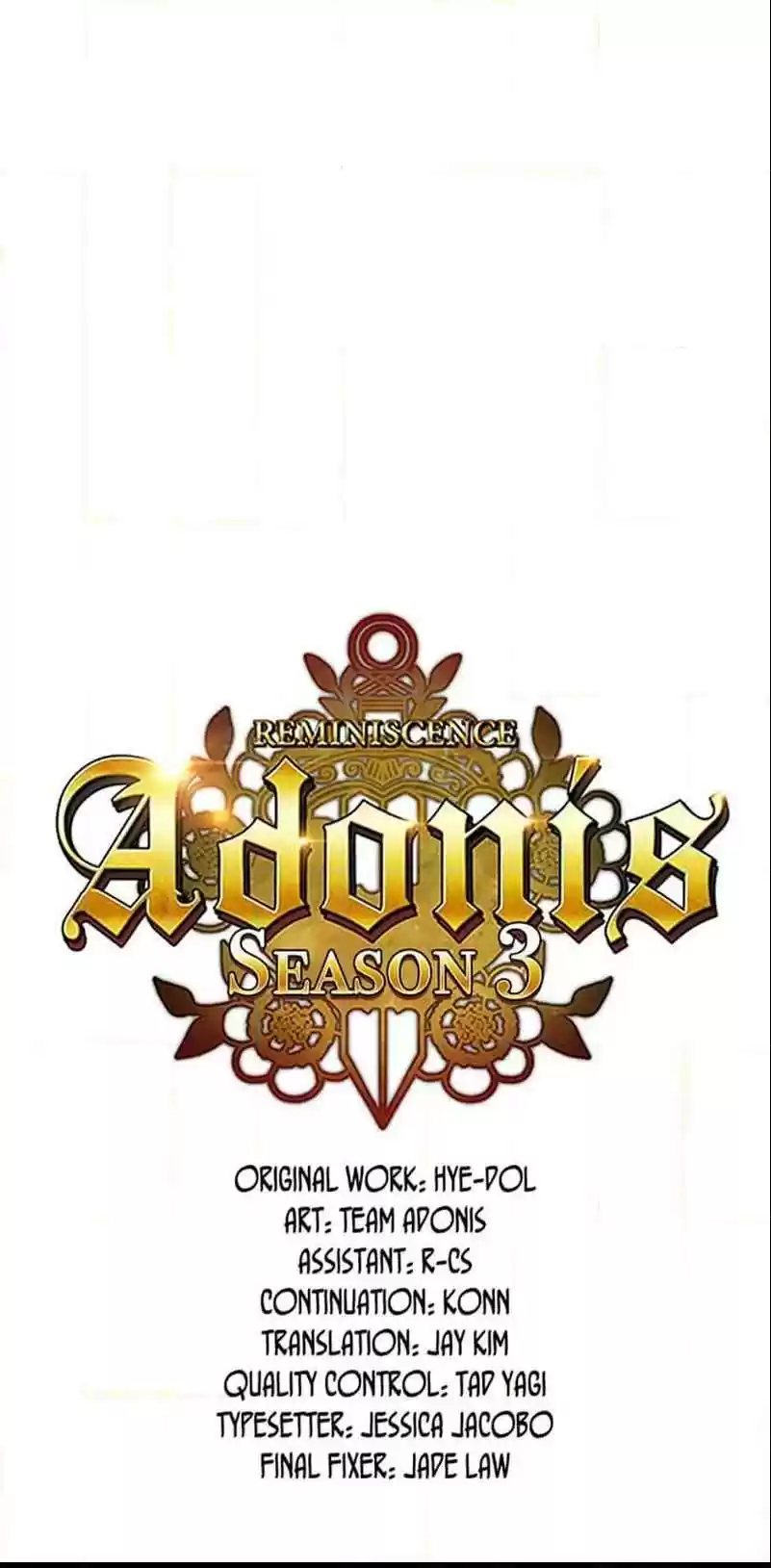 Reminiscence Adonis Vol.3 Ch.81