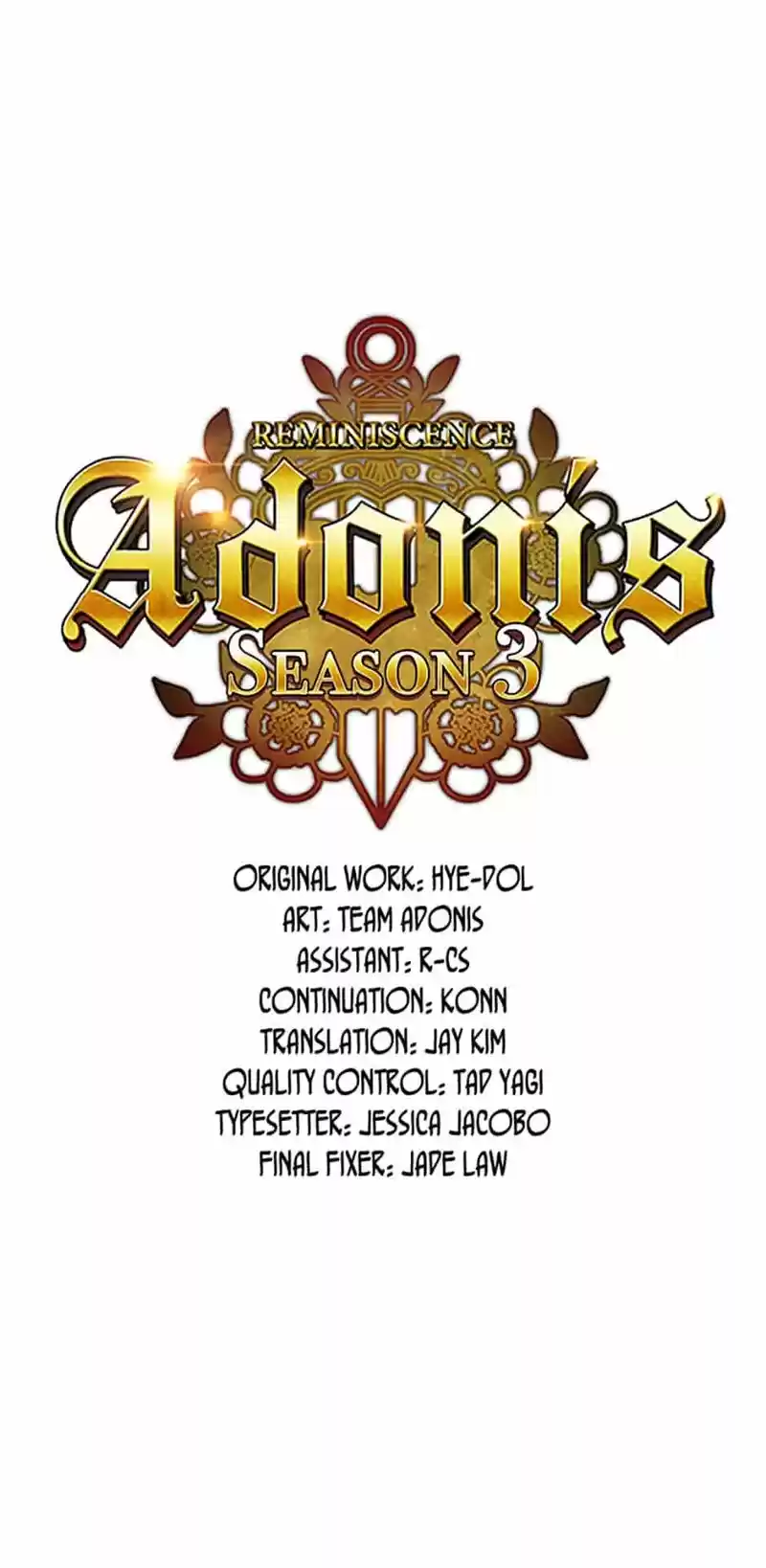 Reminiscence Adonis Vol.3 Ch.83