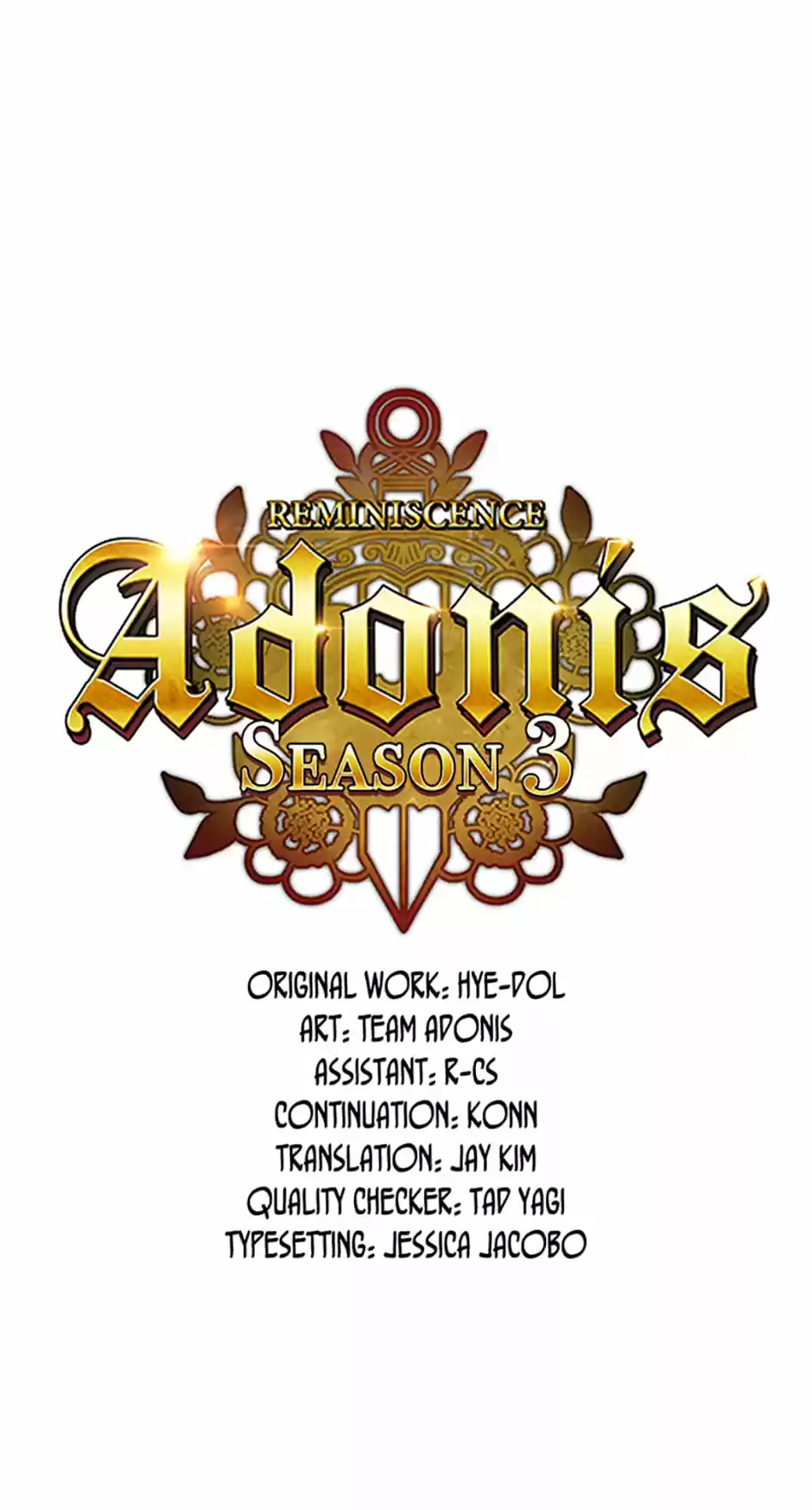 Reminiscence Adonis Vol.3 Ch.98