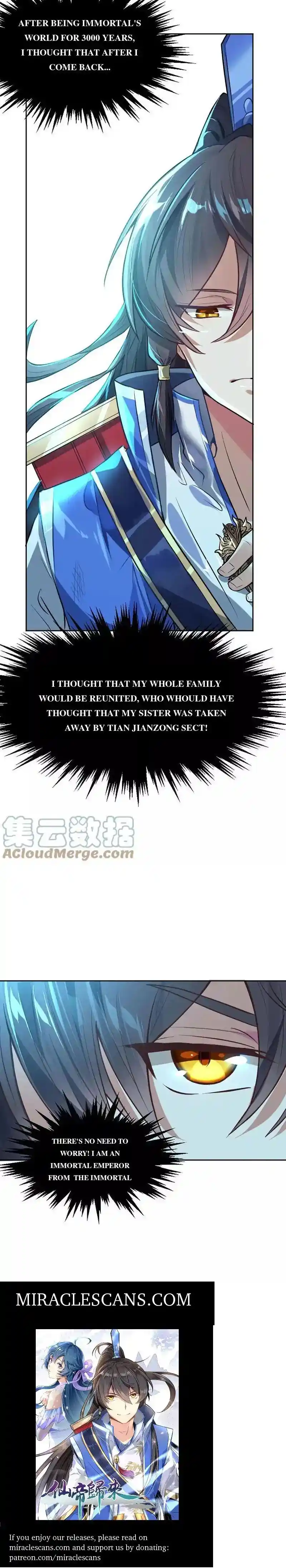 Return of Immortal Emperor Ch. 3 Chapter 3