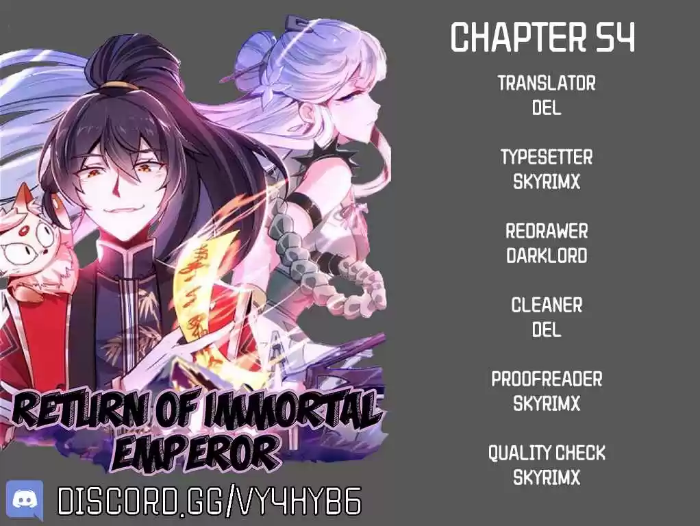 Return of Immortal Emperor Ch. 54 Cause