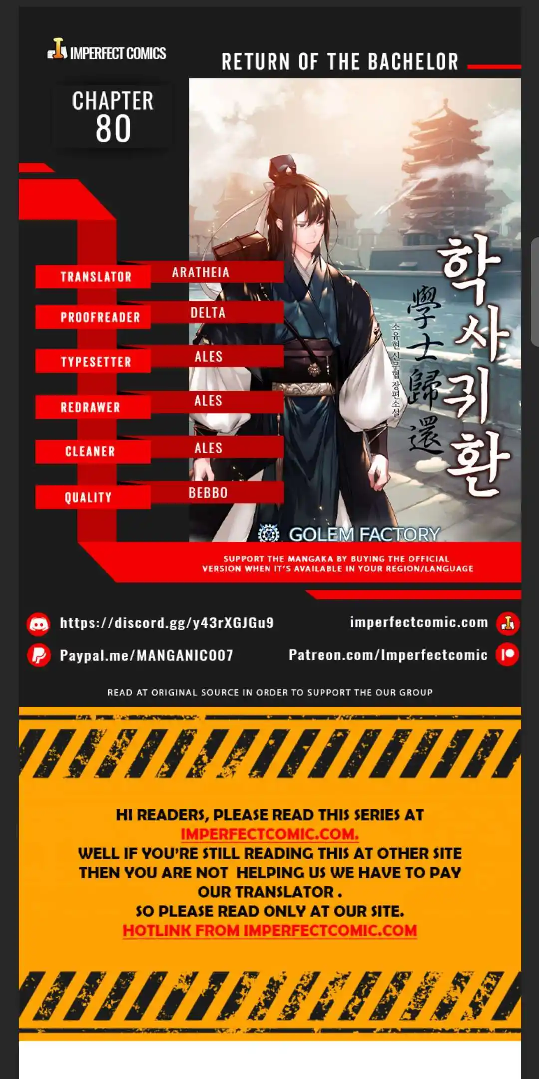 Return of the Scholar 80