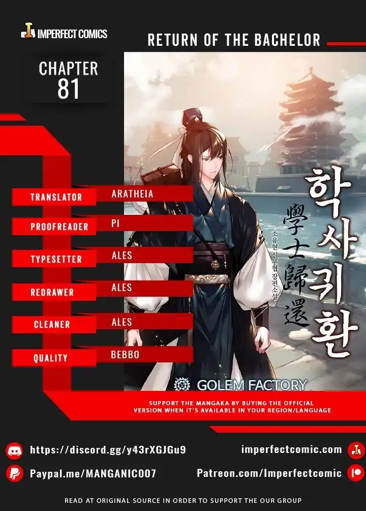 Return of the Scholar 81