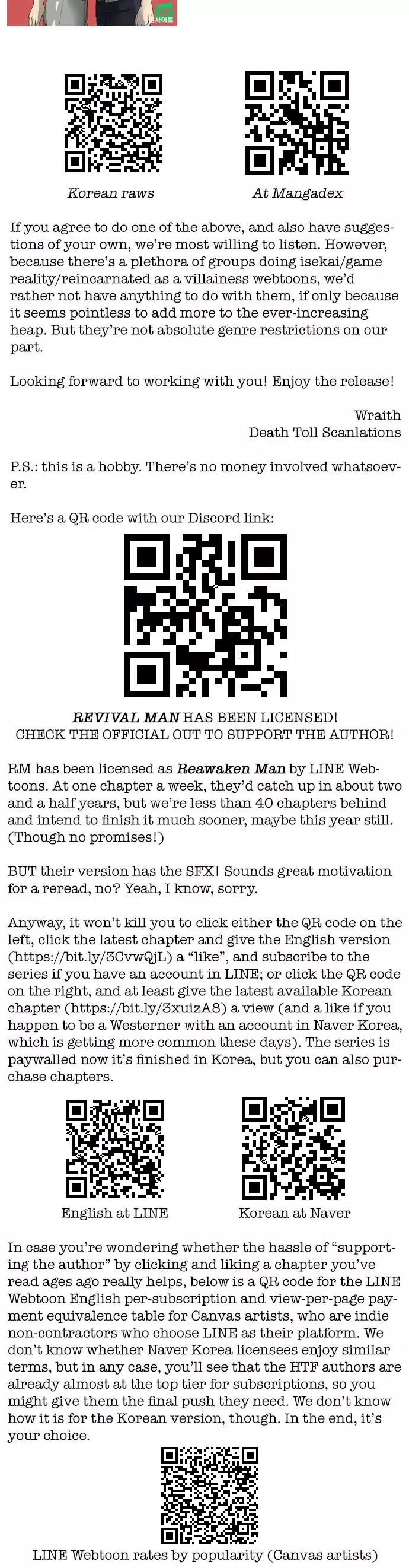 Revival Man Chapter 141
