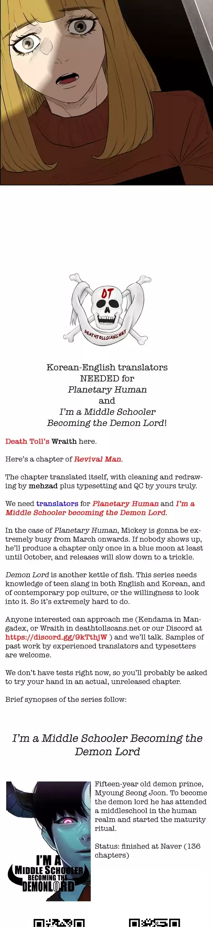 Revival Man Chapter 143