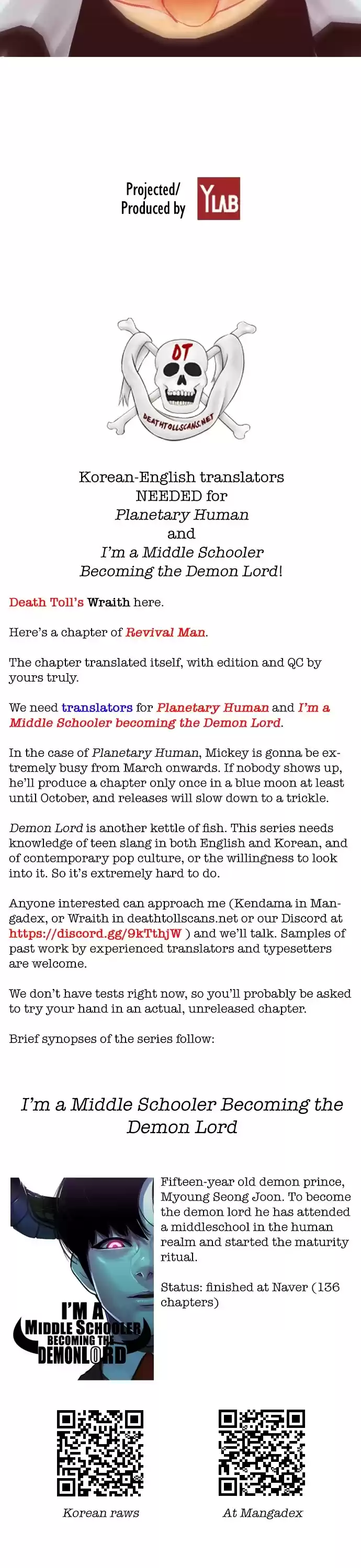 Revival Man Chapter 149