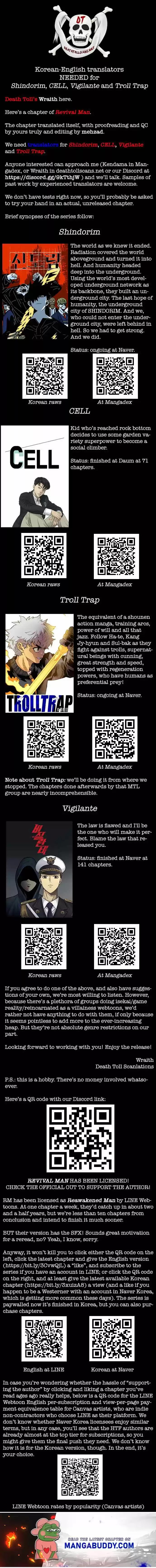 Revival Man Chapter 171