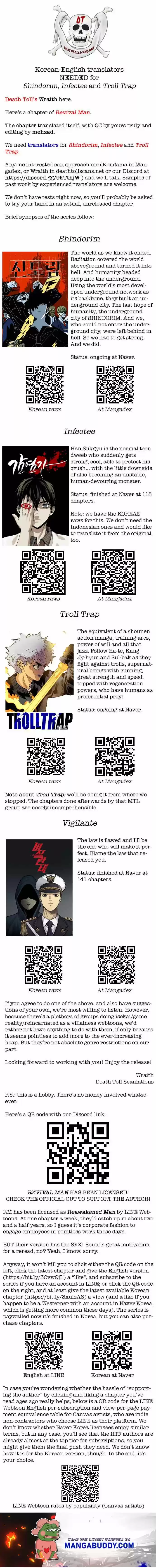 Revival Man Chapter 175