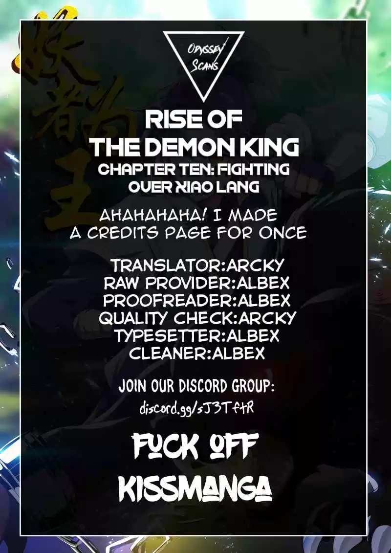 Rise of The Demon King Ch. 10 Fighting Over Xiao Lang