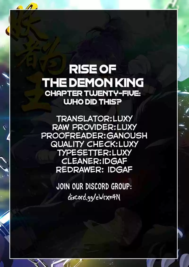 Rise of The Demon King Ch. 25 Who did this?