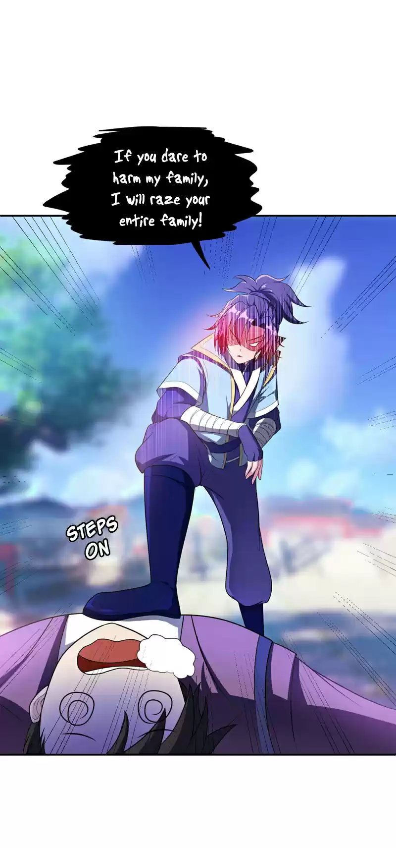 Rise of The Demon King Ch. 7 If You Dare Touch My Family, I'll Raze Yours!