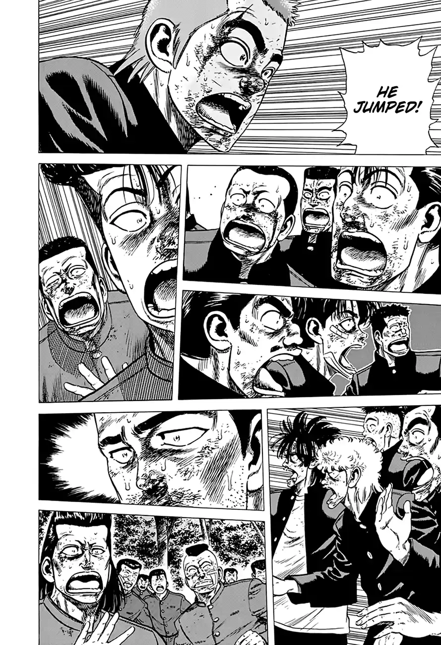 Rokudenashi Blues Chapter 287: Kick The Wall