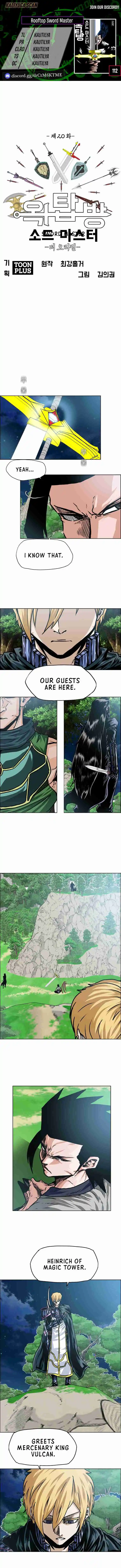 Rooftop Sword Master 112