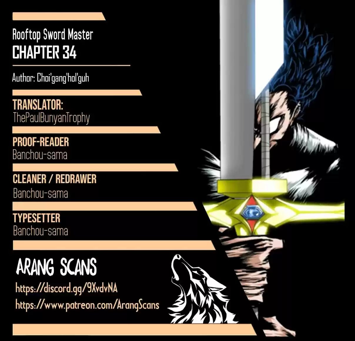 Rooftop Sword Master Ch. 34