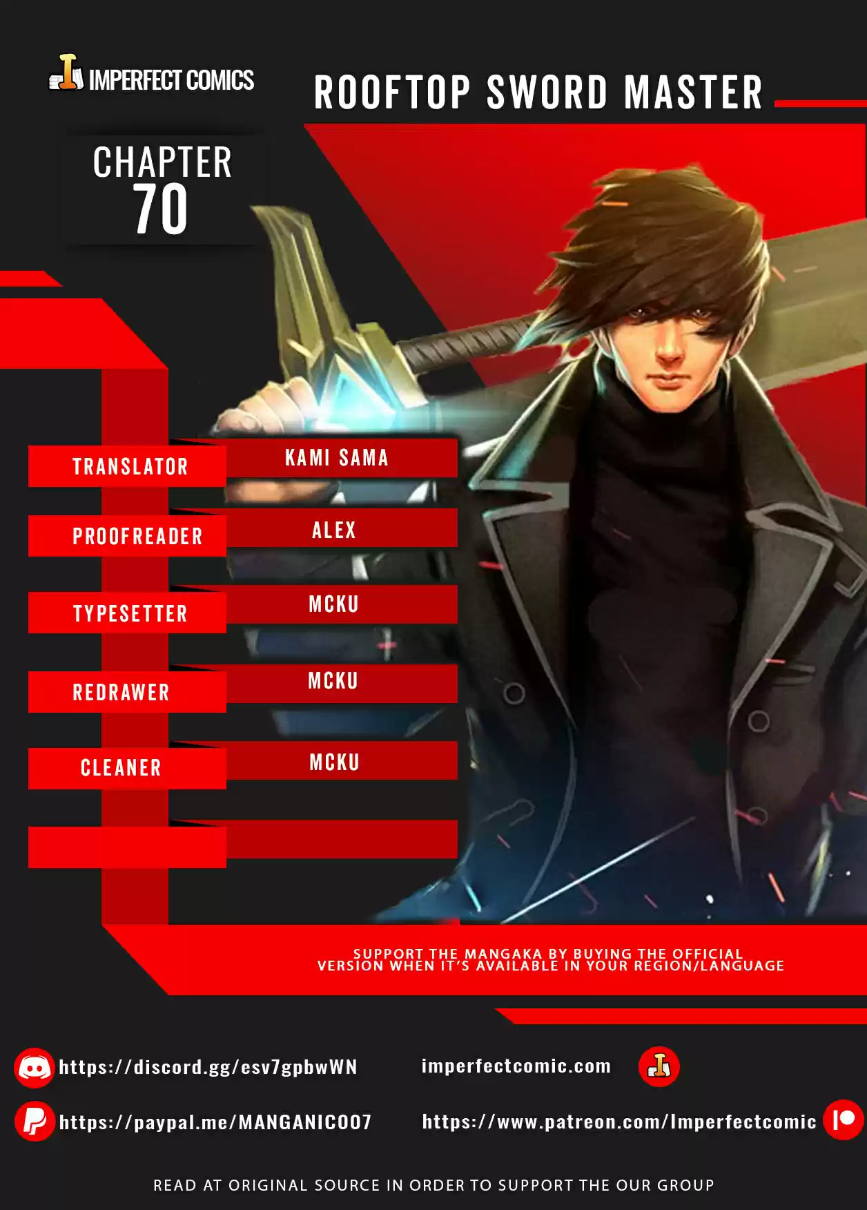 Rooftop Sword Master Chapter 70