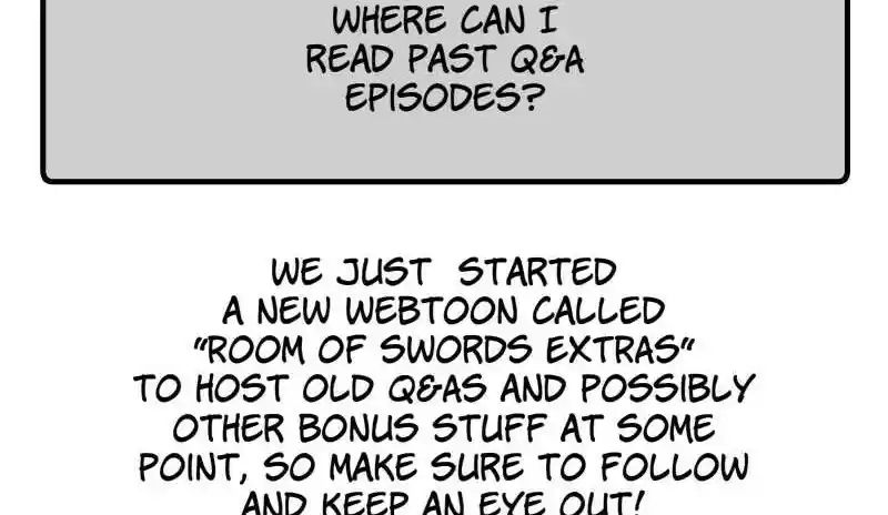 Room Of Swords Chapter 56.5: Q&a