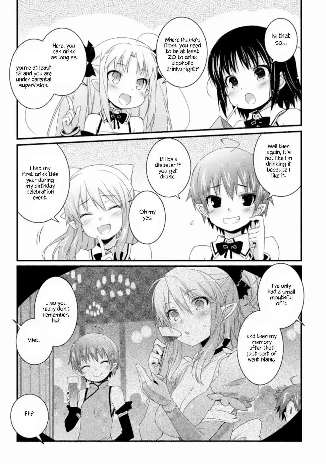 Rotte no Omocha! Vol. 9 Ch. 67.5 Extra Chapter 9 Mansion of Introxication (Omake)
