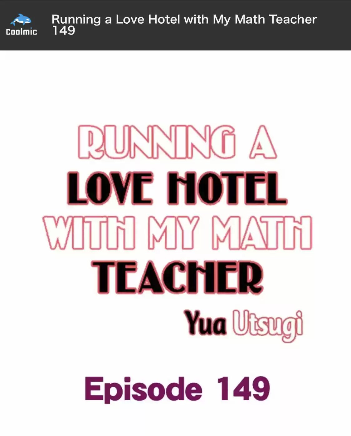 Running A Love Hotel With My Math Teacher Chapter 149