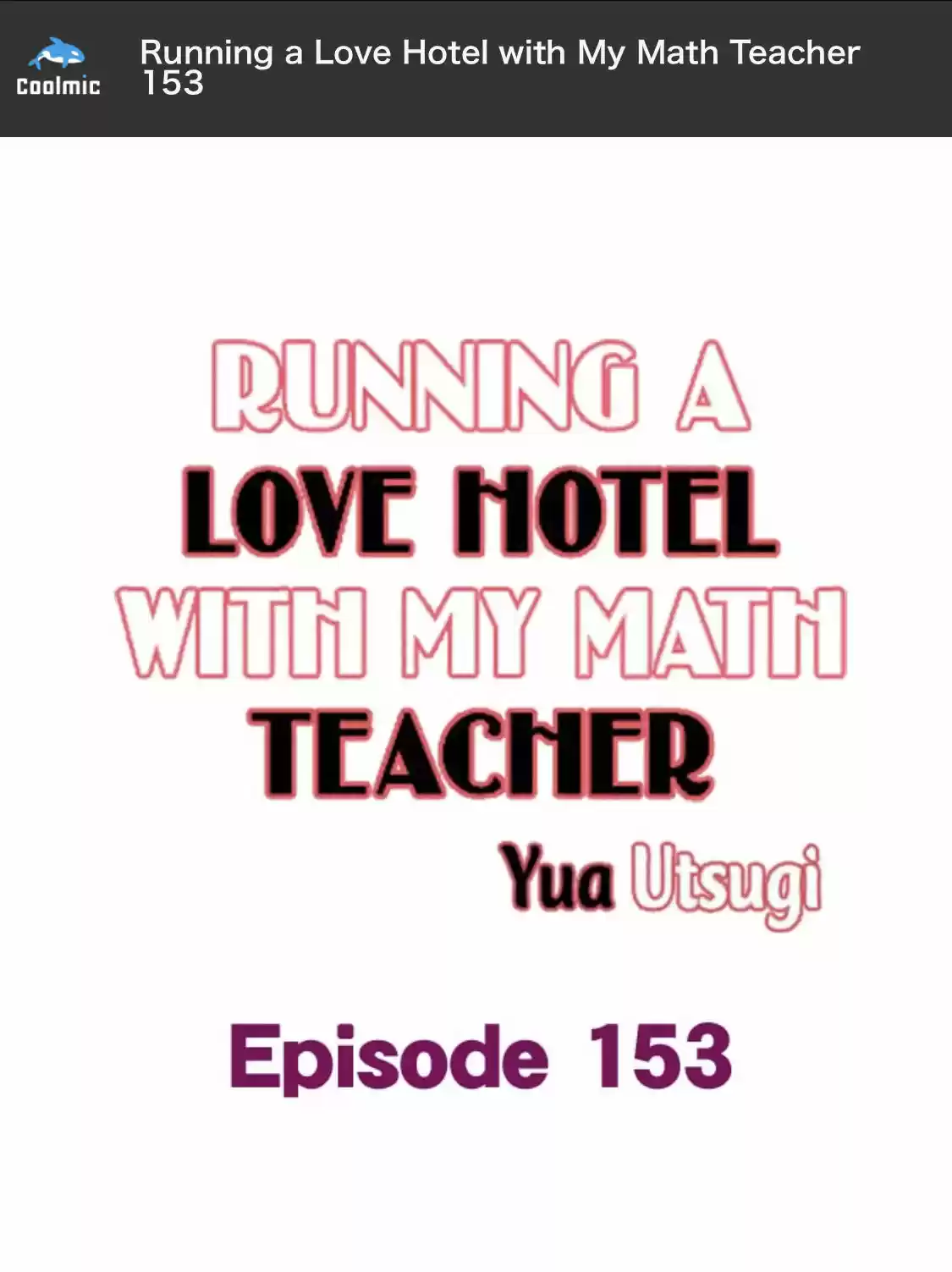 Running A Love Hotel With My Math Teacher Chapter 153